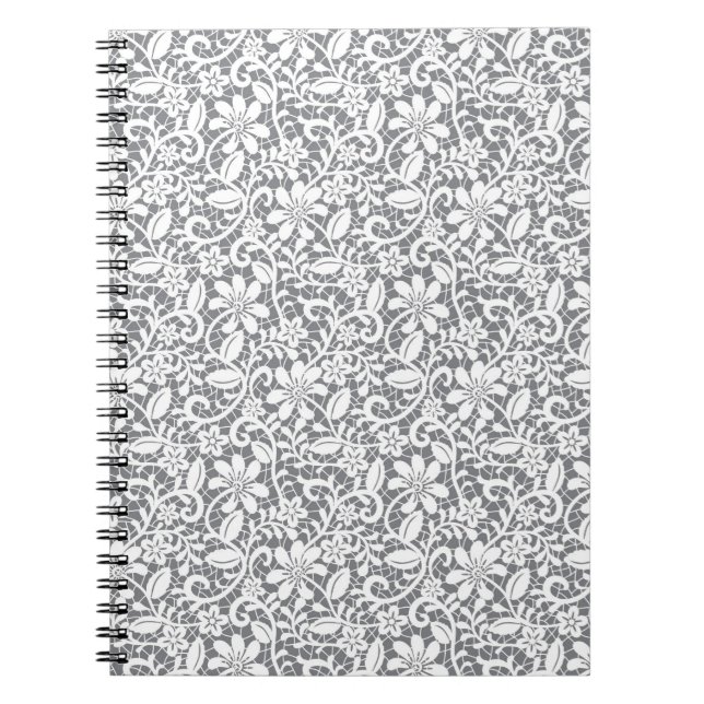 White Lace 1 Notebook (Front)