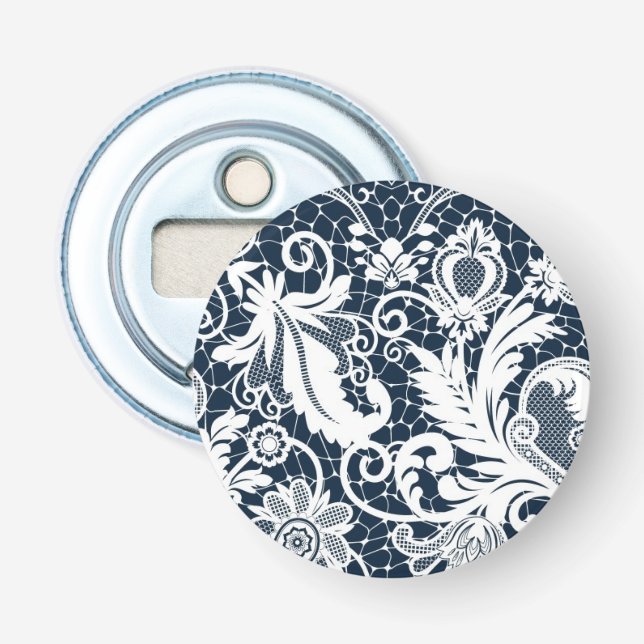 White lace 2 bottle opener (Front)