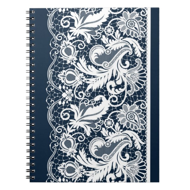 White lace 2 notebook (Front)