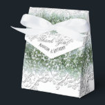 White Lace & Babies Breath Wedding Favour Box<br><div class="desc">I hope you enjoy these great Wedding Favour Boxes with this White Lace & Babies Breath on them.  You can change all the personal information on the Favour Boxes to meet your needs.  Enjoy!
https://www.zazzle.com/store/dazzlingpaperitems</div>