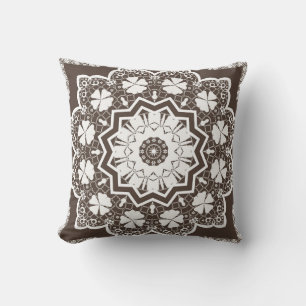 White lace cushion