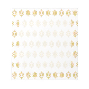 White Lace Notepad
