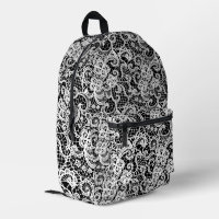 White Lace On Black