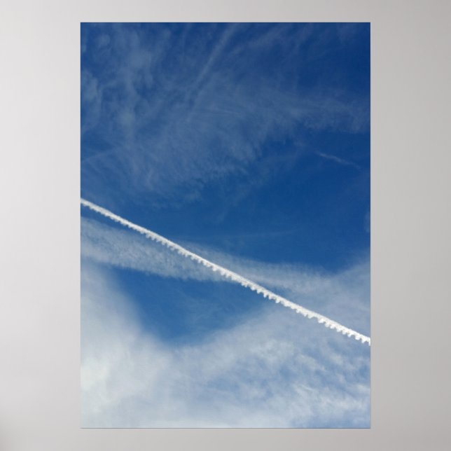 white lace on the sky poster (Front)