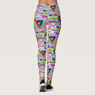 white ladies long leggings