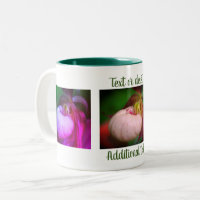 White Lady Slipper Flower Art Personalised