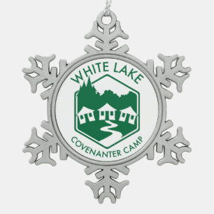 White Lake Snowflake Ornament