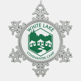 White Lake Snowflake Ornament