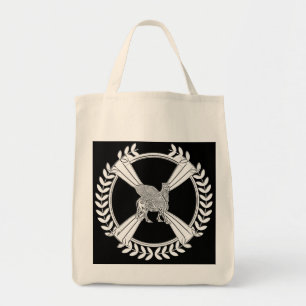 White Lamassu Tote Bag