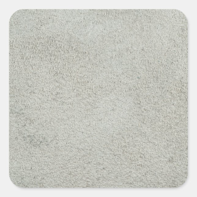 White leather square sticker (Front)