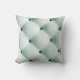 White Leather Texture in Luxury Interiorabstract,b Cushion