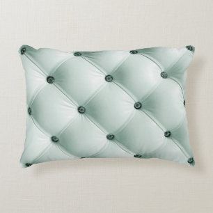 White Leather Texture in Luxury Interiorabstract,b Decorative Cushion