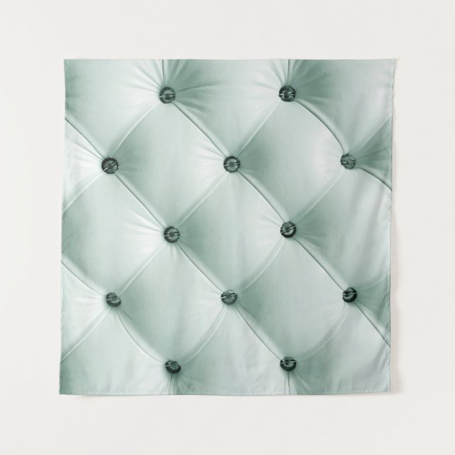 White Leather Texture in Luxury Interiorabstract,b Tapestry (Front)