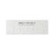 WHITE LEATHER TEXTURE STUD EARRING DISPLAY CARD