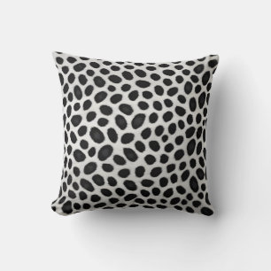 White Leopard Elegant Modern Luxury Collection Cushion