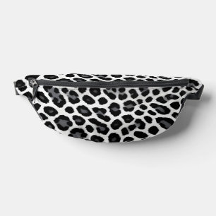White Leopard Elegant Popular Luxury Collection Bum Bags