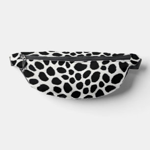 White Leopard Elegant Trendy Luxury Collection Bum Bags