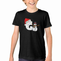 White letter g christmas gift