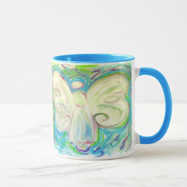 White Light Angel Mug (Right)