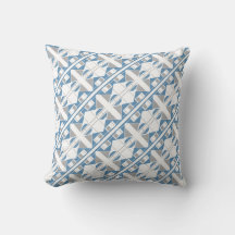 White Light Blue Grey Diagonal Geometric Pattern