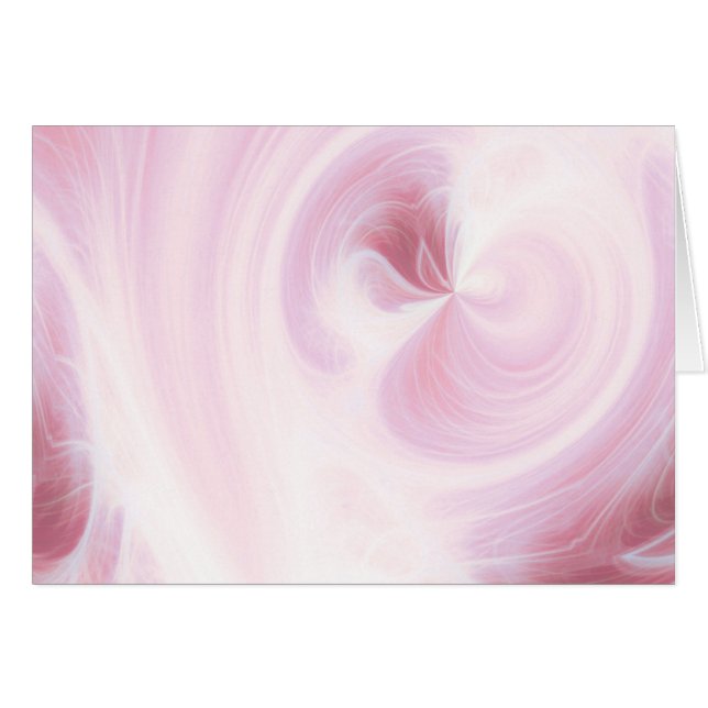 White Light Swirls - Rose Pink (Front Horizontal)