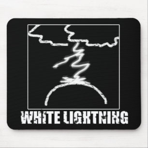 White Lightning Mousepad