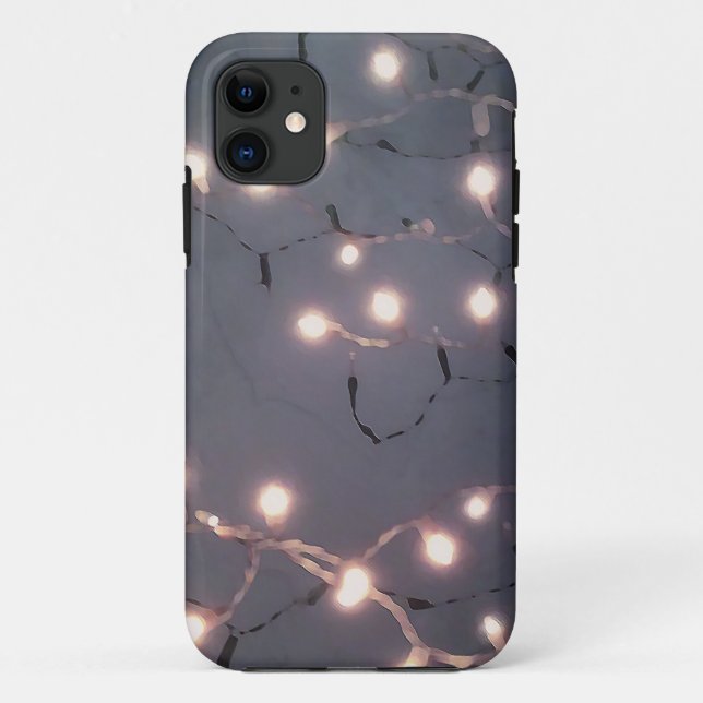 White Lights Case-Mate iPhone Case (Back)