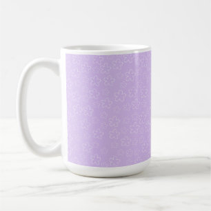 White Lilac Cherry Blossom Bridal Shower Tea Mug