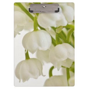 White Lilies Clipboard