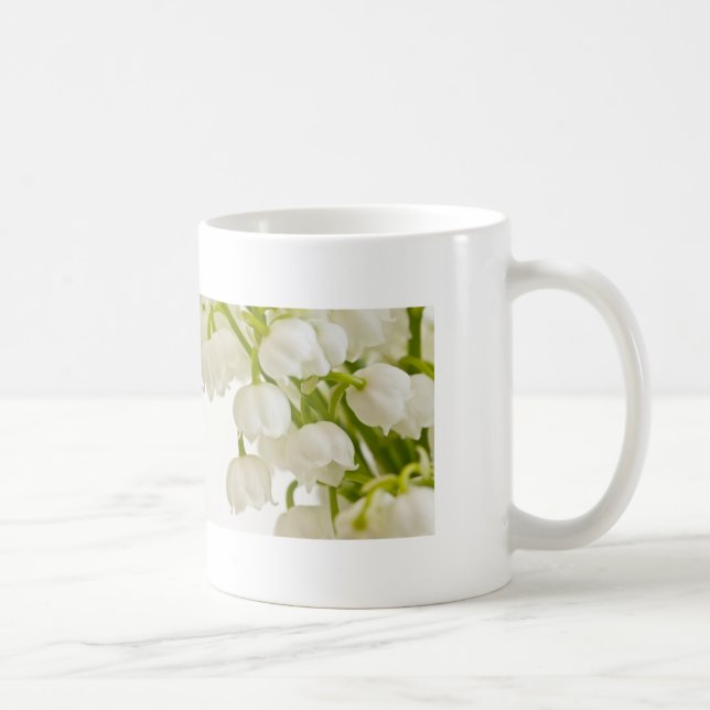 White Lilies Coffee Mug (Right)