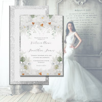 White Lillies Floral Elegant Wedding
