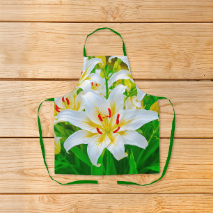 White Lily Apron
