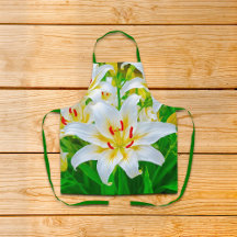 White Lily Apron