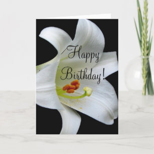 White Lily - Card