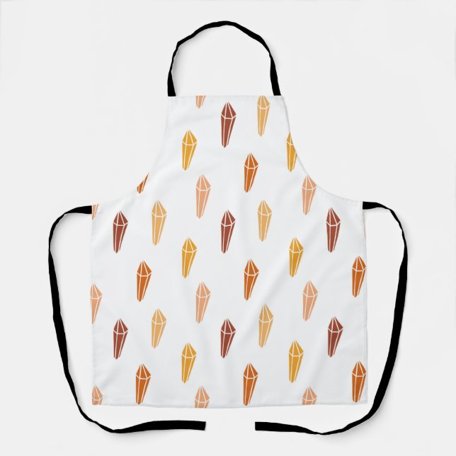White Lily Flower Apron (Front)
