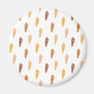 White Lily Flower Magnet