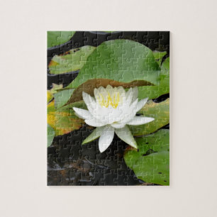 White Lily Jigsaw Puzzle
