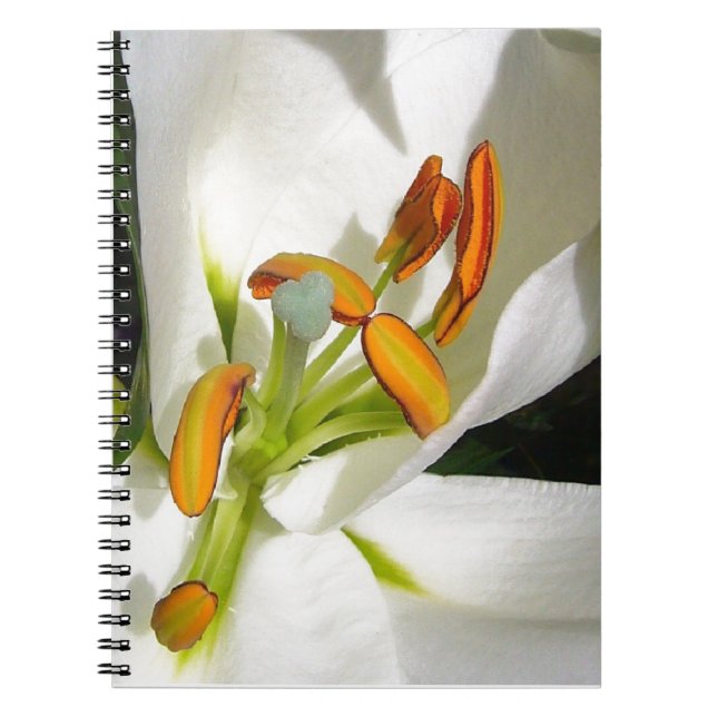 White Lily Notebook (Front)