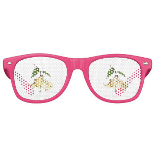 White Lily Retro Sunglasses