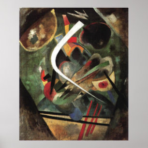 White Line by Wassily Kandinsky Poster