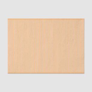 White Lines on Peach Tissue Paper