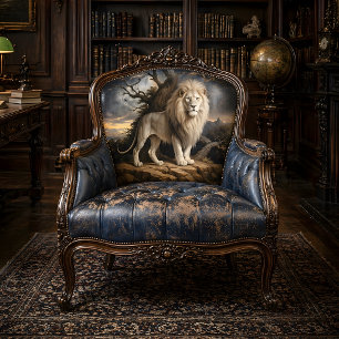 White Lion Majesty Decoupage Tissue Paper