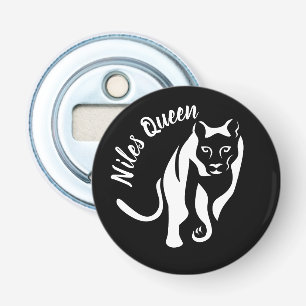 White Lioness Queen of the Hunt Bottle Opener