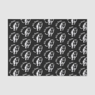 White Lioness Queen of the Hunt Tissue Paper