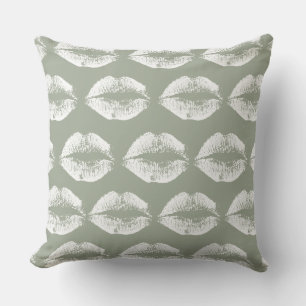 White Lips #22 Cushion