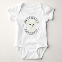 White Long Haired Chihuahua Dog Big Sister
