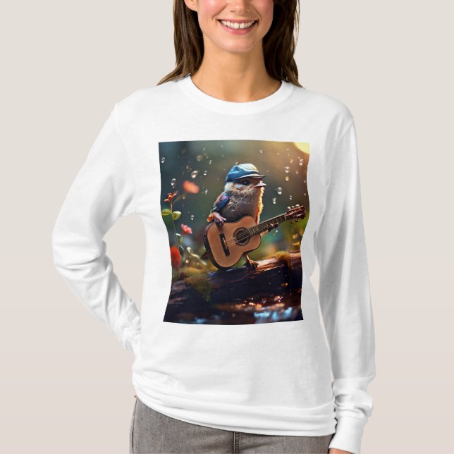 White long sleeve T-shirt (Front)