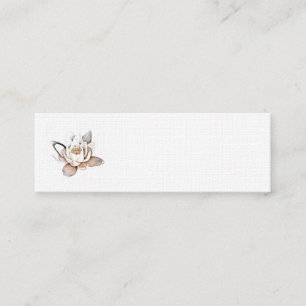 WHITE LOTUS BUSINESS CARD
