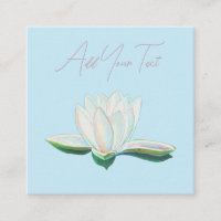 White Lotus Flower Luminous
