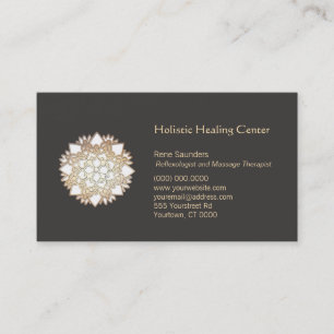 White Lotus Holistic Healing Arts Business Card